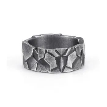 Silver Art 999 Fine Silver Rings Men's