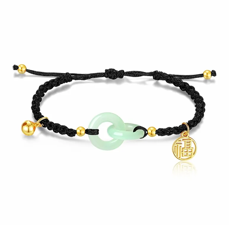 Muyan Alloy Bound Blessing Bracelet Unisex-0