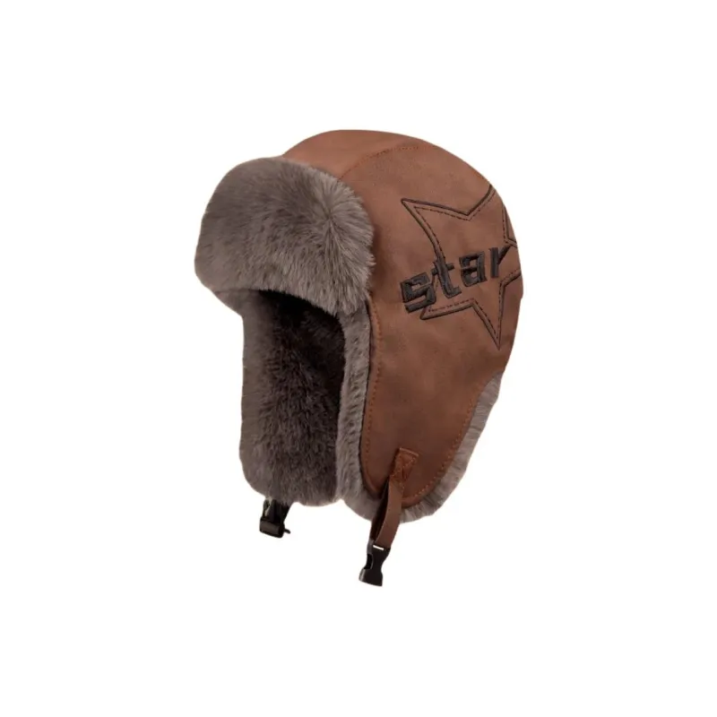 TUCANO PU Leather Trapper Hats Unisex-4