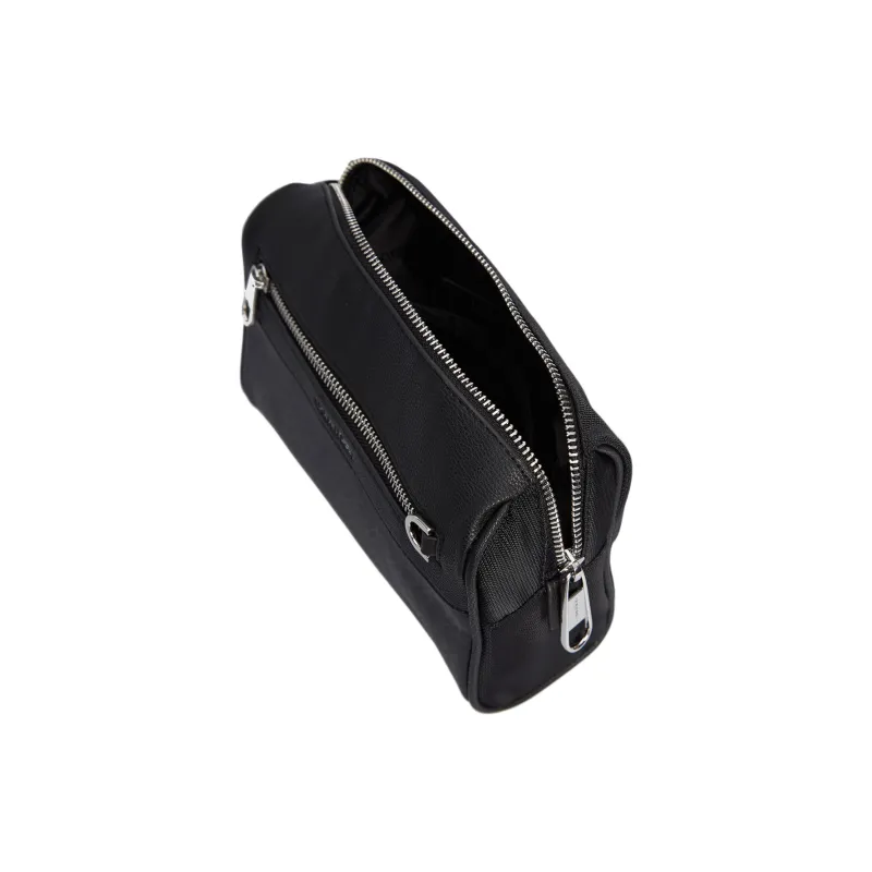 CALVIN KLEIN Recycled Polyester Toiletry Bags Storage Bags Men's Black-4