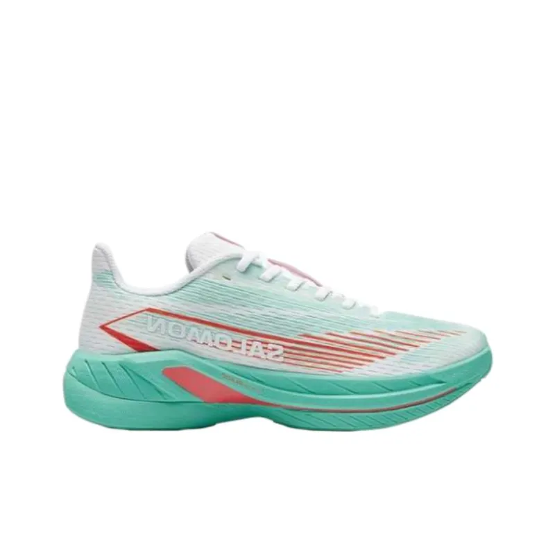 SALOMON Wear Resistant Low Top Running Shoes Men's Gulf Green-1