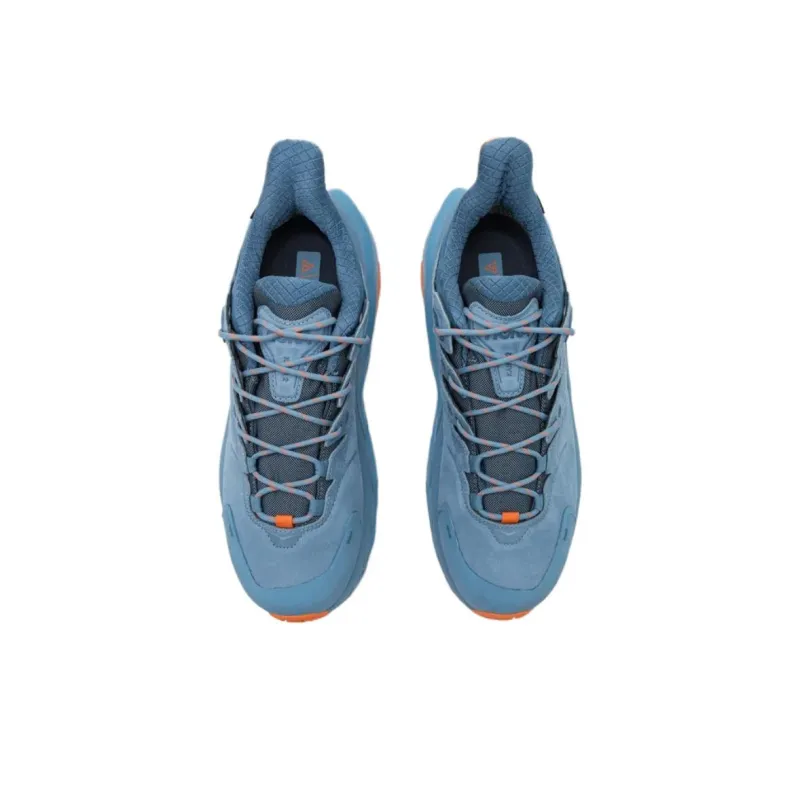 HOKA ONE ONE Kaha 2 Anti Slip Wear Resistant Low Top Trekking Shoes Men's Blue-2