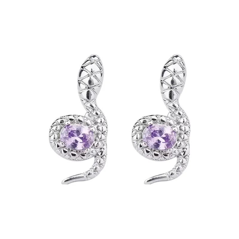 ZANC Titanium Steel Stud Earrings Women's-1