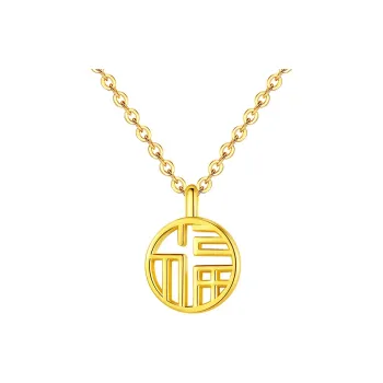 KING TAI FOOK S925 Silver Necklaces Women's