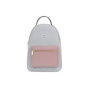 Herschel Polyester Backpack Small Size Women's Gray Pink