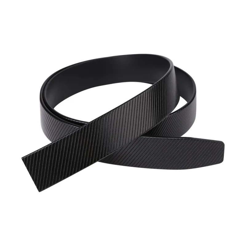CATELLES Top Grain Cow Leather Headless Belt Men's 3.5cm-2