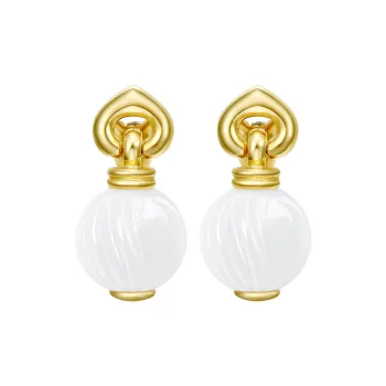 M`GARDEN 925 Sterling Silver Earrings Women's
