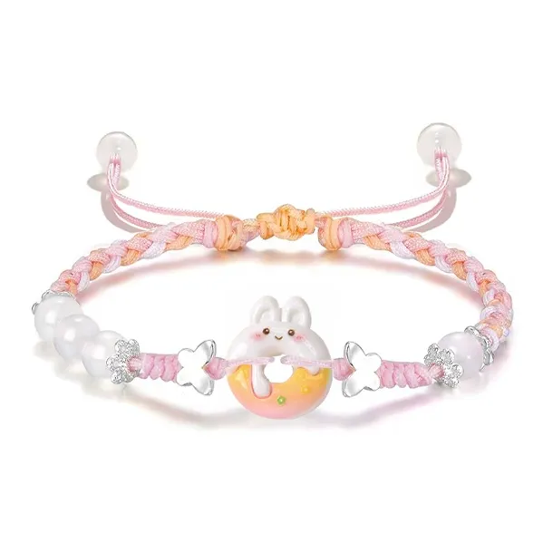 Muyan Alloy Bunny Cat Bracelet Unisex-0