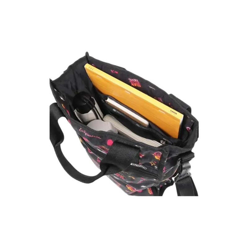 LeSportsac Nylon Shoulder Bag Crossbody Bag Handbag Women's Black-4