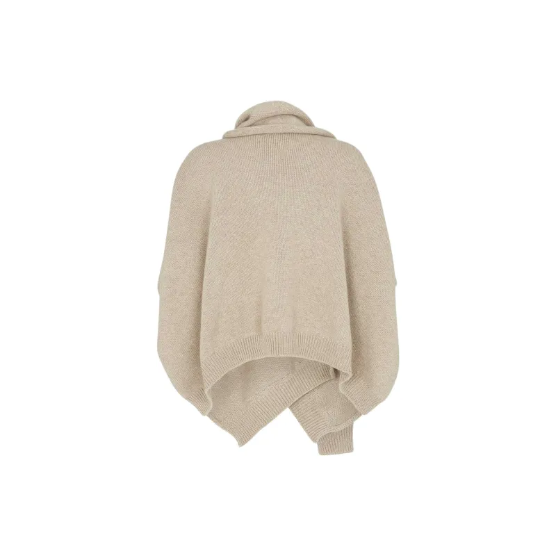 FENDI FW24 Cloak Women's Dove Gray-1