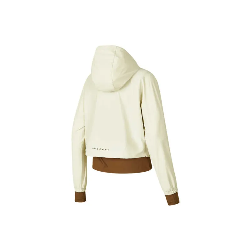 Skechers Freedom Collection Sports Lifestyle Collection Jackets Coats Women's Fruit Shell Beige-1