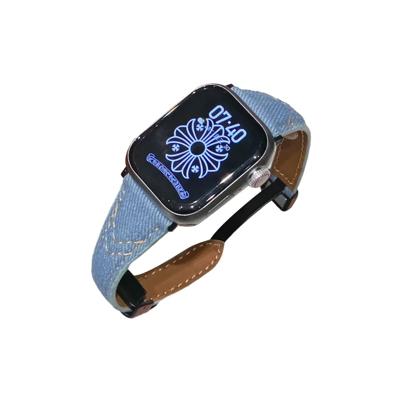 NCFCK Watch Band Apple Compatibility Leather-4