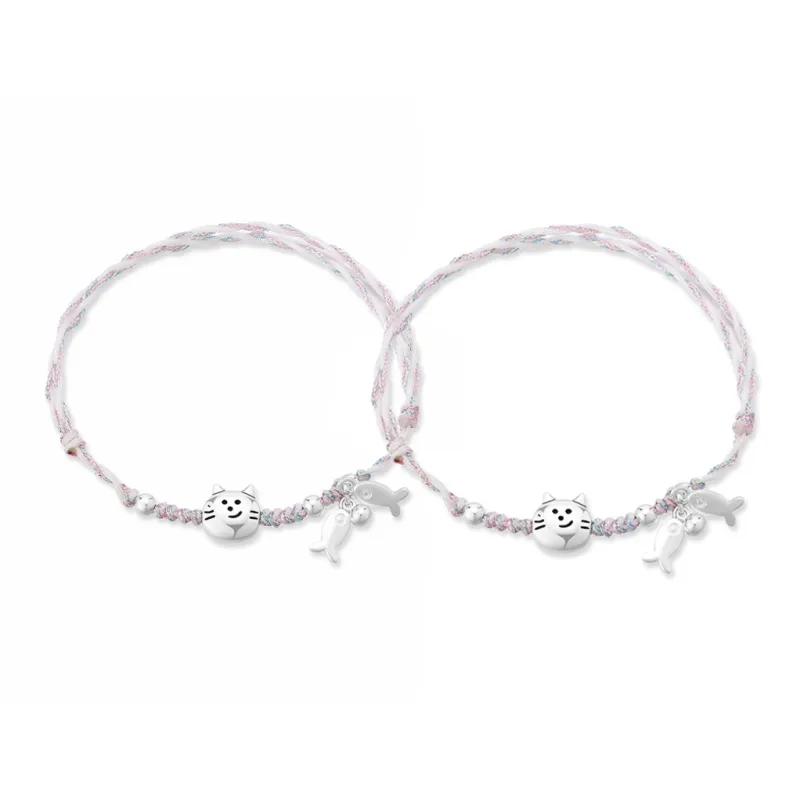 Muyan Alloy Kitten Fish Bracelet Unisex-8