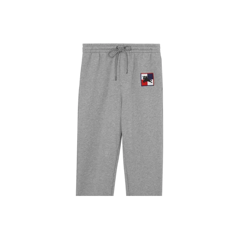 Burberry SS23 Knitted Sweatpants Men's Gray-5