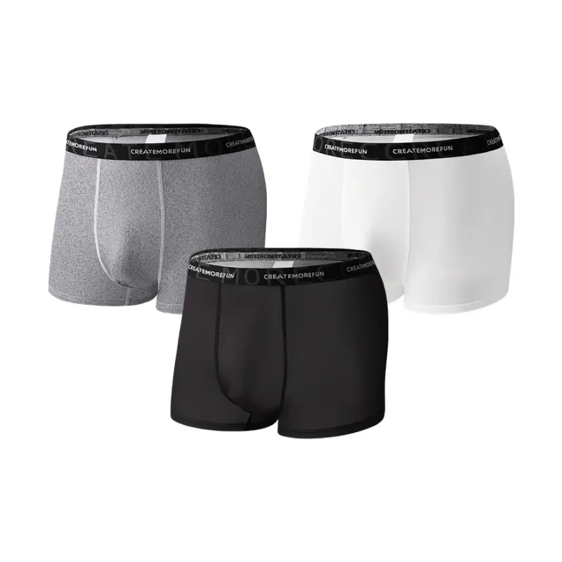 Qiao Ni Tong Underpants Men's 3 Pack-0