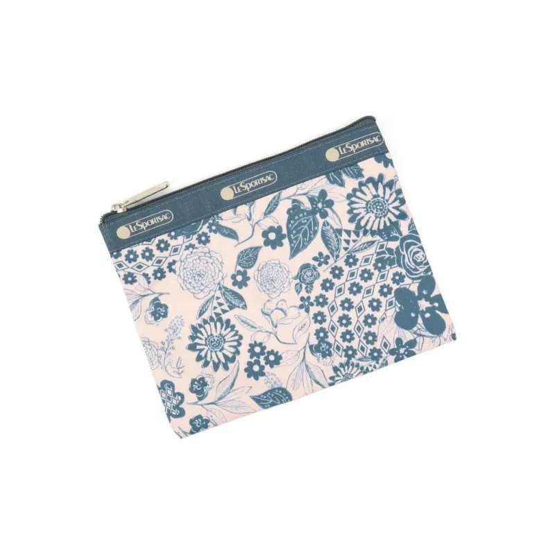 LeSportsac Polyester Crossbody Bag Shoulder Bag Women's Pink & Blue-5