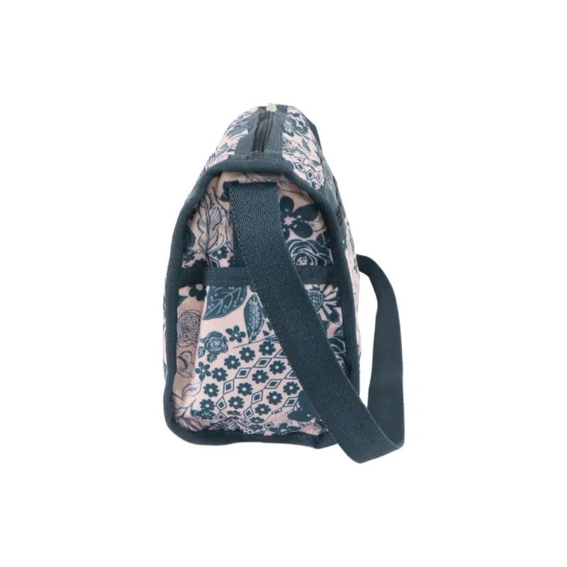 LeSportsac Polyester Crossbody Bag Shoulder Bag Women's Pink & Blue-1