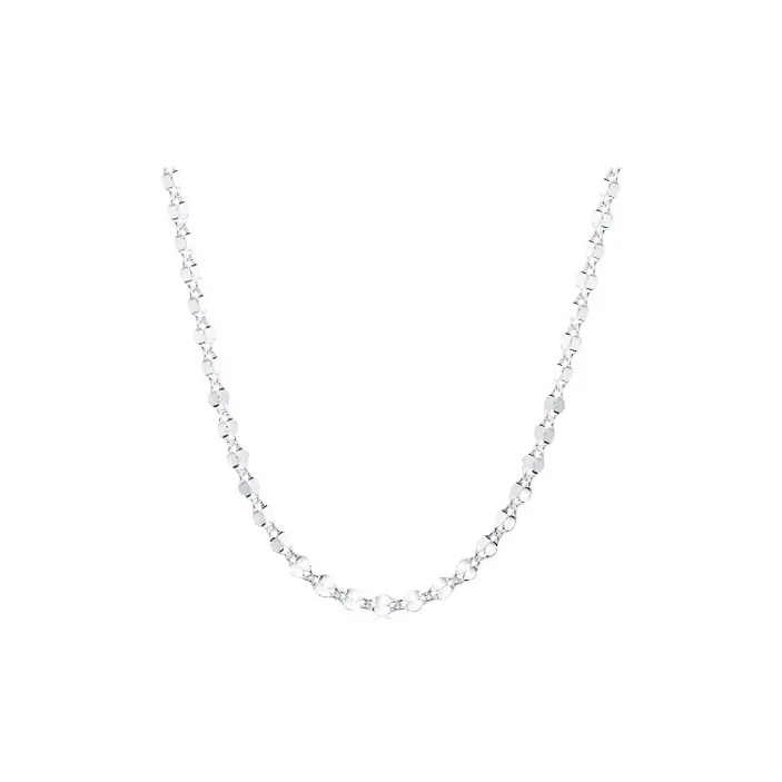 CUTE DAME S999 Sterling Silver Necklaces Women's Silver-3