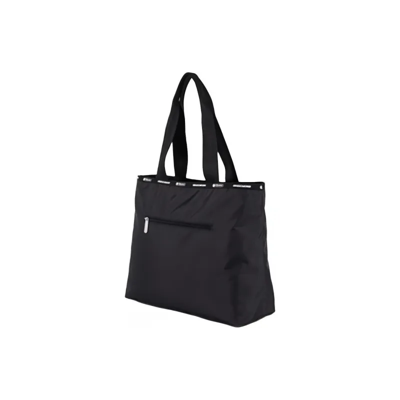 Skechers Fabric Tote Bag Shopping Bag Handbag Shoulder Bag Small Size Unisex Black-2