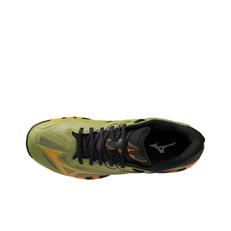 Mizuno Wave Exceed Light 2 Anti-Slip Wear-Resistant Low-Top Tennis Shoes Men's Green-2