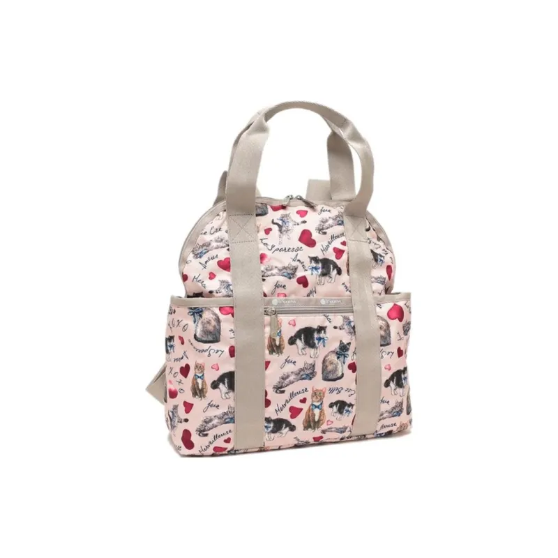 LeSportsac Polyester Backpack Women's Pink-2