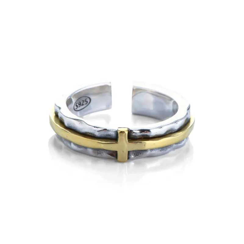 LONGFENGYUAN S925 Silver Rings Unisex-0