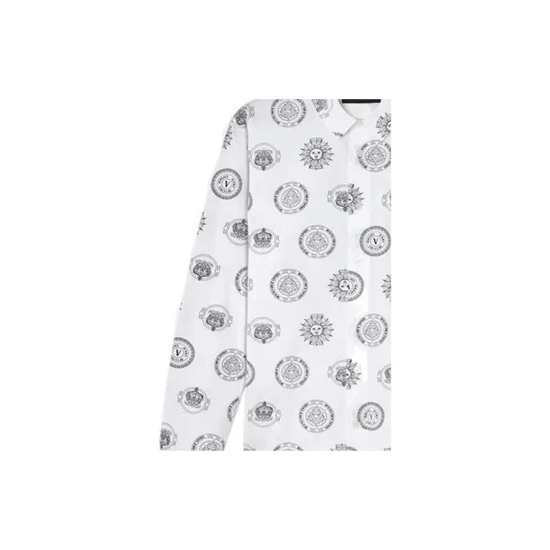 VERSACE JEANS COUTURE Shirts Men White-7