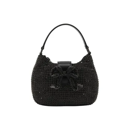Self-portrait Diamante Crescent Bow Bag