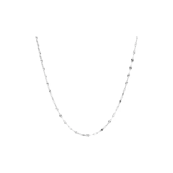 CUTE DAME S999 Sterling Silver Necklaces Women's Silver-5