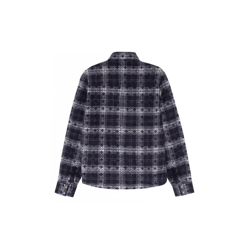 Chrome Hearts FW22 Shirt Unisex Dark Blue-1