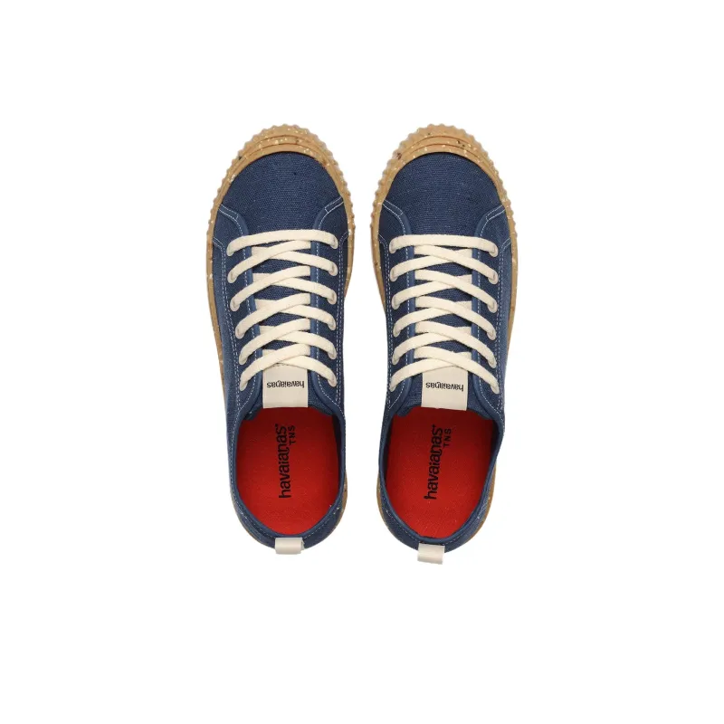 Havaianas TNS Low-Top Canvas Shoes Unisex Blue-3