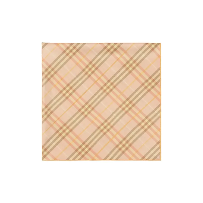 Burberry Check Silk Scarf-1