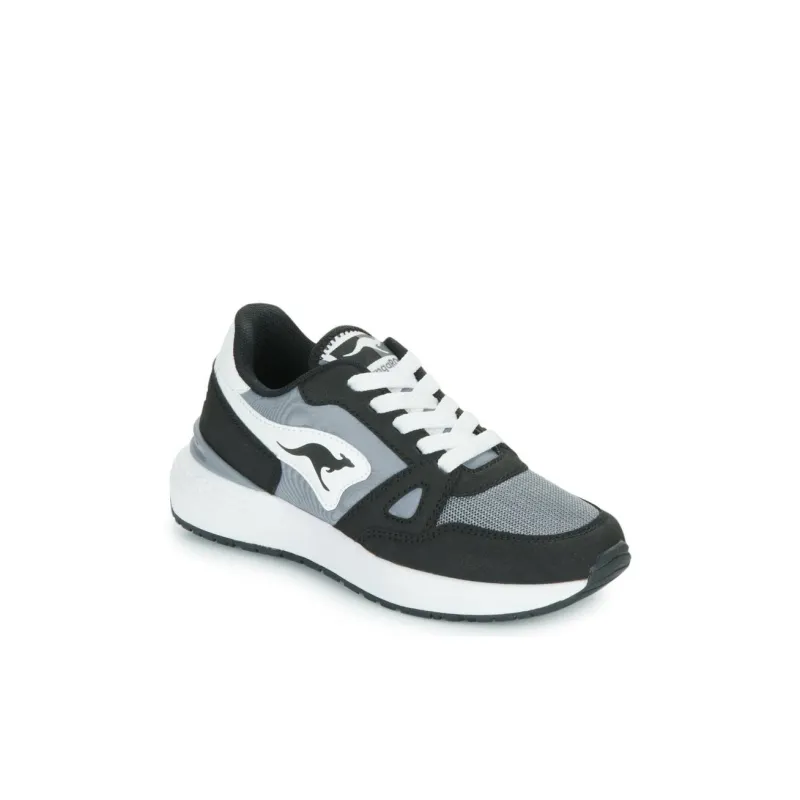 KangaROOS Kids Lifestyle Shoes Black/Gray/White Teenagers-2