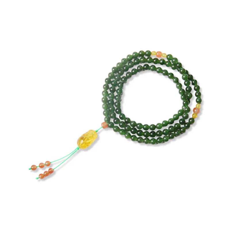 The Call Of The Heart Hetian Jade Bracelets Jasper Unisex-0