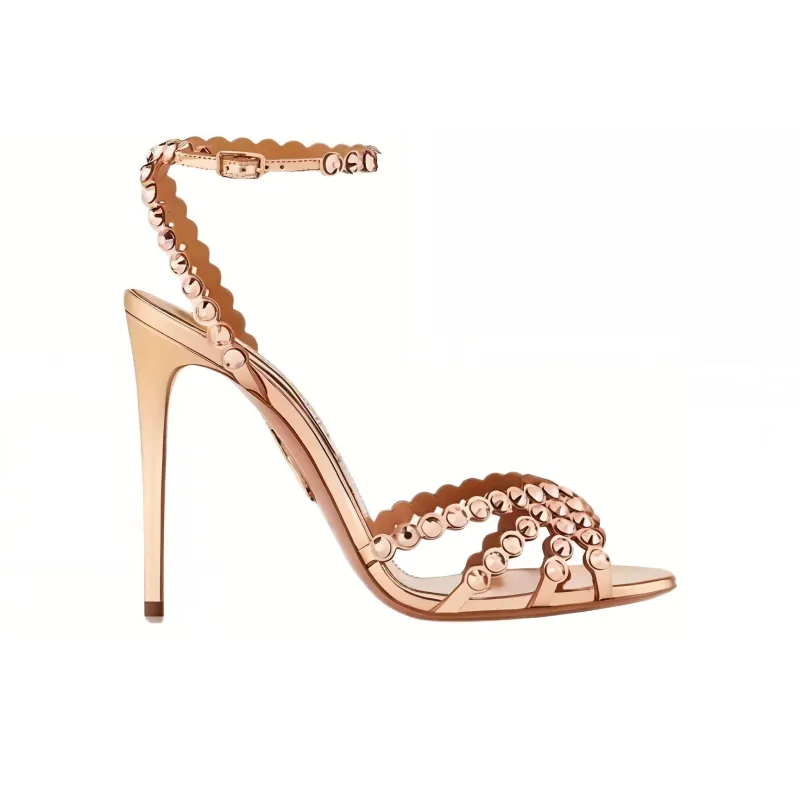 AQUAZZURA Tequila 110mm Crystal-embellished Sandals-1