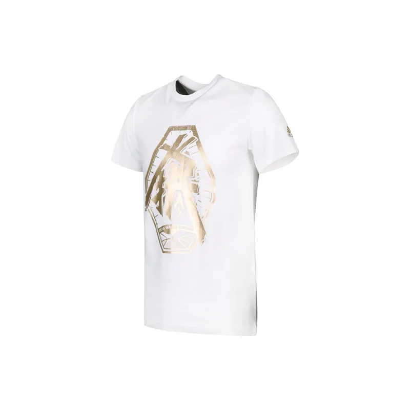 Adidas T Shirts Men White-2