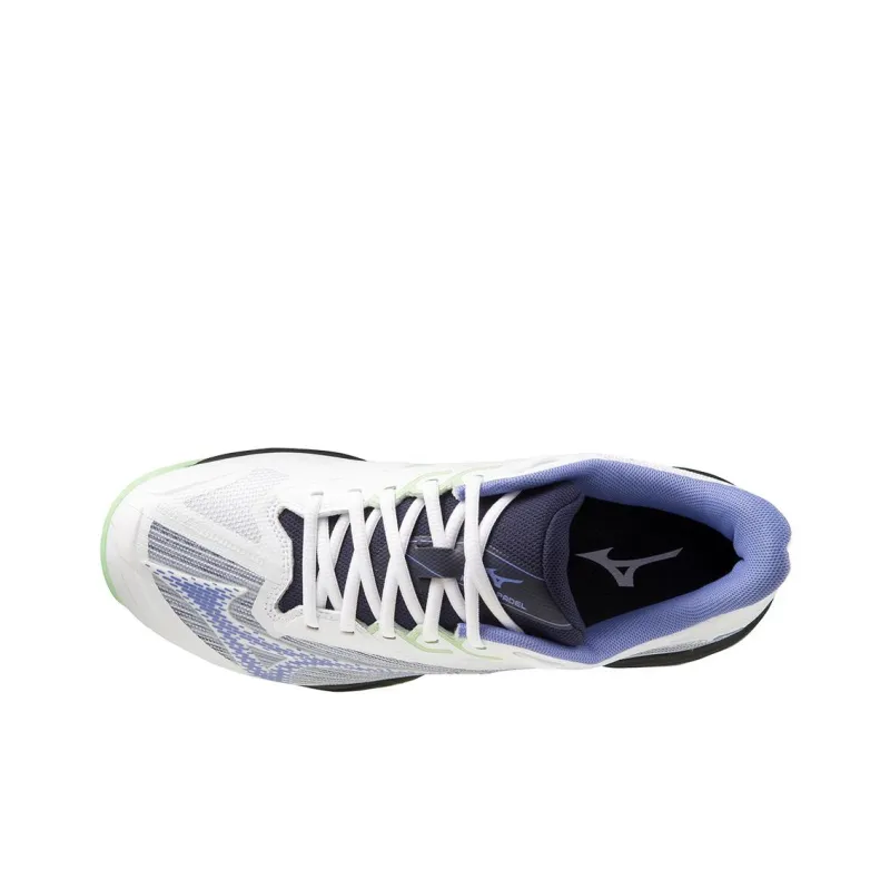 Mizuno Wave Exceed Light 2 Anti-Slip Wear-Resistant Low-Top Tennis Shoes Men's White Gray Green-2