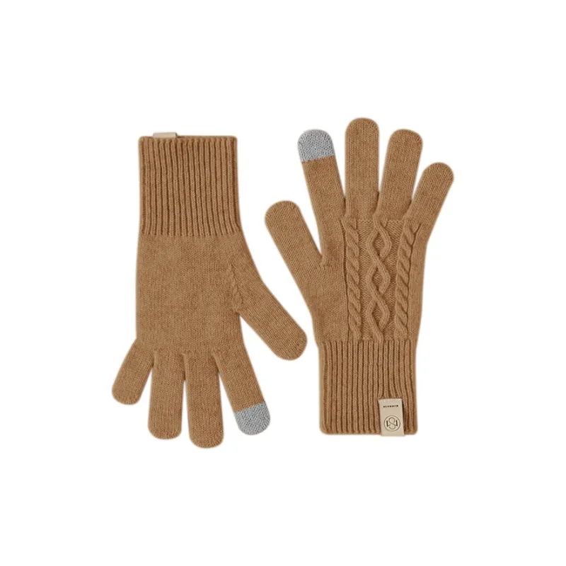 MILLIE'S Wool Knit Gloves Unisex-6