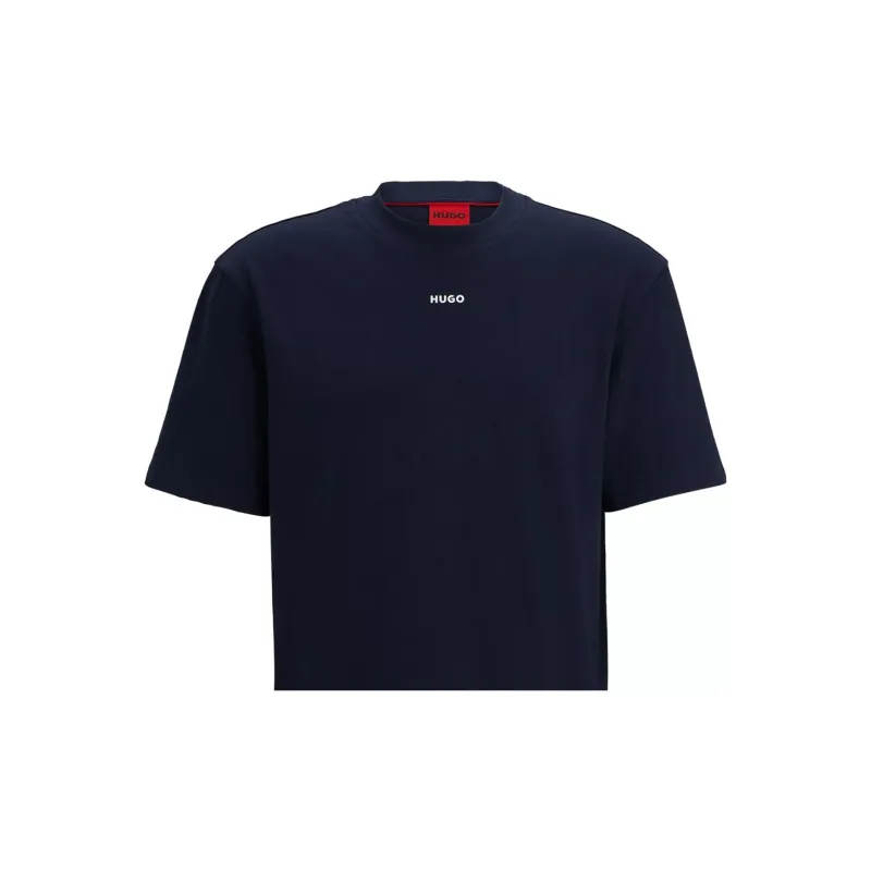 HUGO BOSS Logo Printed Relaxed Fit T Shirt-6