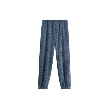 FENTENG Pajama Pants Men's Gentleman Blue