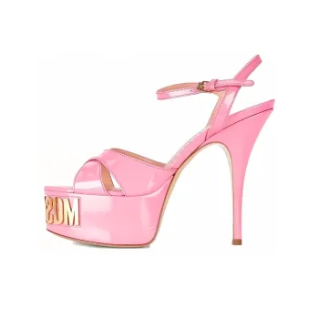MOSCHINO Strap Sandals Women's Pink