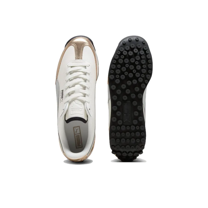 PUMA Easy Rider Anti Slip Wear Resistant Low Top Casual Shoes Women's White-3
