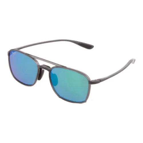 Maui Jim Nylon Aviator Sunglasses Unisex Gray