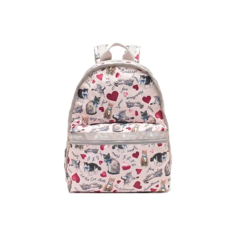 LeSportsac Polyester Backpack Women's Pink Multicolor-0