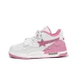 White Pink Fleece-Lined
