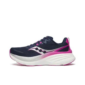 Saucony Hurricane 24 Navy Fuchsia Women's