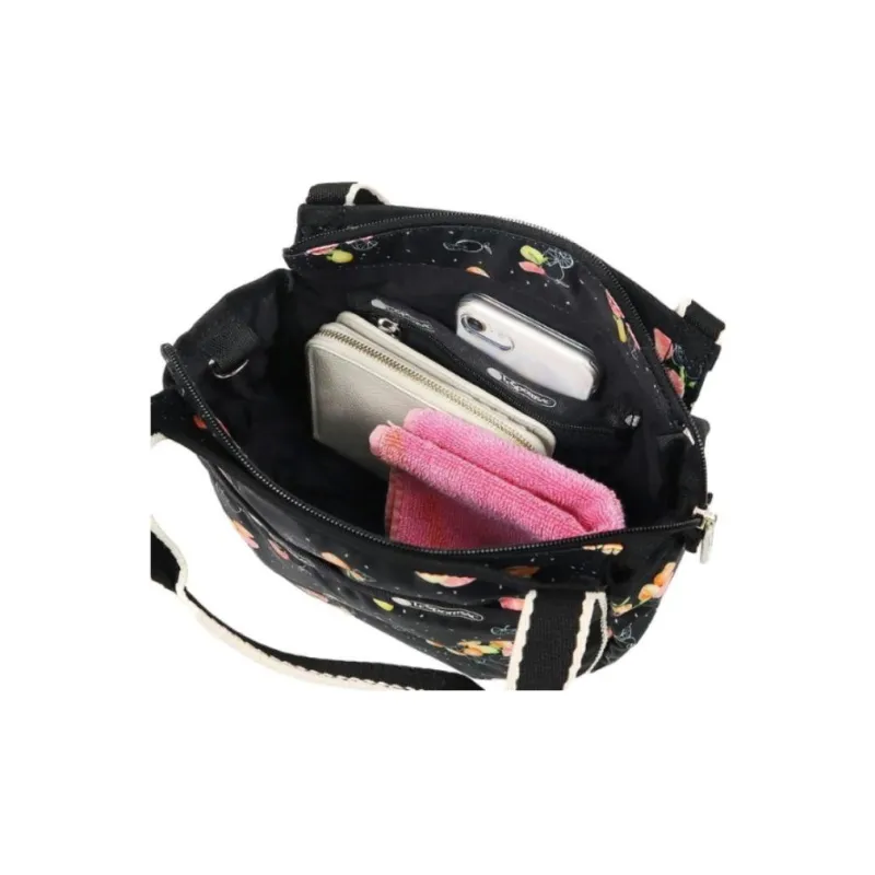 LeSportsac Polyester Shoulder Bag Crossbody Bag Handbag Mini Women's Black-5