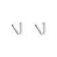 Letter V 1 Pair Eh-2780.ebV