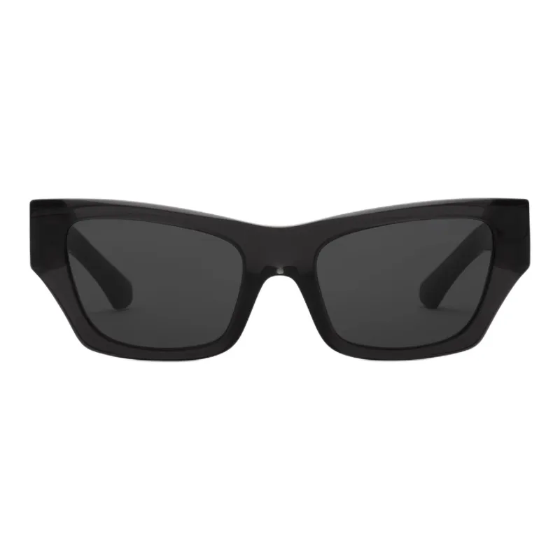 Burberry Acetate Metal Cat Eye Sunglasses Unisex Black-0