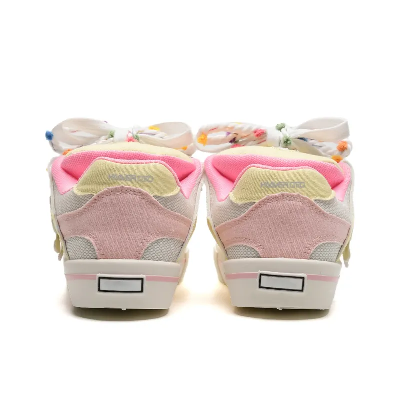 KAAVER OTTO Lightweight And Breathable Low-Top Versatile Girlish Heart Cute Skateboard Shoes Women's-34